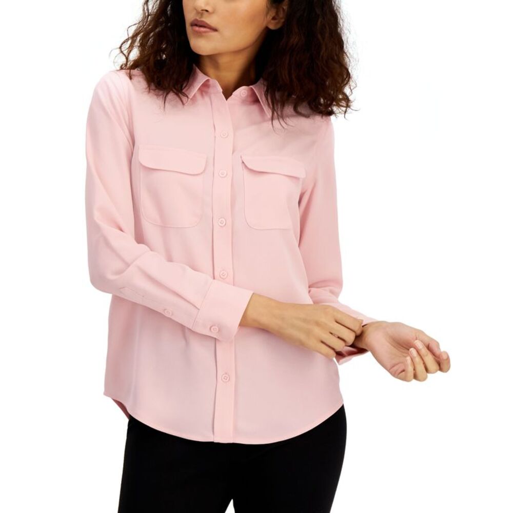 Alfani Women's Button-Front Shirt